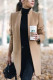 Fashion Casual Adult Solid Cardigan Mandarin Collar Outerwear