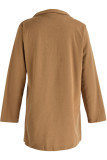 Fashion Casual Adult Solid Cardigan Mandarin Collar Outerwear