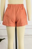 Fashion Casual Solid Loose High Waist Wide Leg Bottoms
