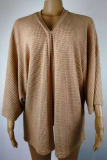 Casual Street Solid Patchwork Tops Sweater