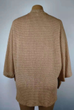 Casual Street Solid Patchwork Tops Sweater