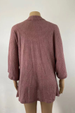Casual Street Solid Patchwork Tops Sweater