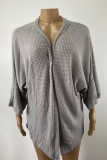 Casual Street Solid Patchwork Tops Sweater