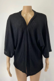 Casual Street Solid Patchwork Tops Sweater