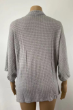 Casual Street Solid Patchwork Tops Sweater
