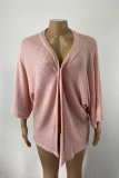 Casual Street Solid Patchwork Tops Sweater