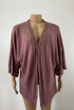 Casual Street Solid Patchwork Tops Sweater