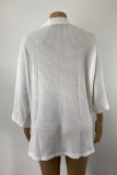 Casual Street Solid Patchwork Tops Sweater