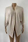 Casual Street Solid Patchwork Tops Sweater