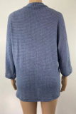 Casual Street Solid Patchwork Tops Sweater