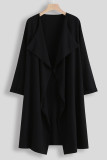 Fashion Casual Solid Outerwear