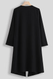 Fashion Casual Solid Outerwear
