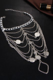 Fashion Daily Solid Patchwork Anklet
