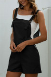 Fashion Casual Solid Spaghetti Strap Loose Rompers