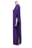 Sexy Solid Color Irregular Oblique Collar Irregular Dresses