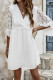 Sexy Vacation Solid Color Lace V Neck A Line Dresses