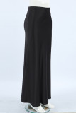 Elegant Solid Color Zipper Regular High Waist Solid Color Bottoms