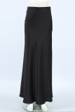 Elegant Solid Color Zipper Regular High Waist Solid Color Bottoms