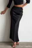 Elegant Leopard Print Jacquard Zipper Regular High Waist Full Print Bottoms