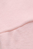 Casual Daily Solid Color Weave O Neck Tops