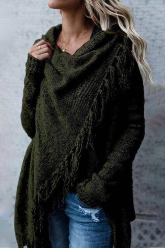 Fashion Casual Solid Patchwork O Neck Mid Waist Tops
