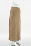 Daily Elegant Solid Color Patchwork Loose High Waist Straight Solid Color Bottoms