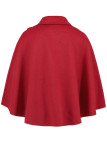 Casual Street Solid Color Buttons Turndown Collar Outerwear