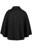 Casual Street Solid Color Buttons Turndown Collar Outerwear