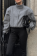 Casual Solid Color Pocket Buttons Gross Mandarin Collar Outerwear