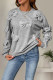 Casual Street Solid Color Bow Decor O Neck Tops