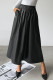 Casual Solid Color Pocket Loose High Waist Type A Solid Color Bottoms
