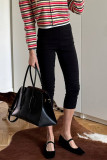 Casual Solid Color Skinny High Waist Solid Color Bottoms