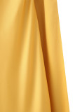 Sexy Solid Color Irregular Halter Evening Dresses
