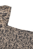 Casual Floral Print Pocket Patchwork Square Neck Loose Jumpsuits
