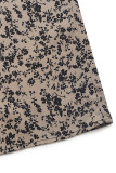 Casual Floral Print Pocket Patchwork Square Neck Loose Jumpsuits