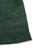 Casual Solid Color Pocket Lace Up Buckle Turndown Collar Short Sleeve Short Sleeve Dress