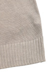 Casual Solid Color Weave O Neck Tops