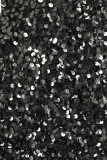 Celebrities Solid Color Sequins Bow Decor O Neck Sleeveless Dresses