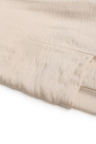 Casual Solid Color Draw String Texture Loose Straight Solid Color Bottoms