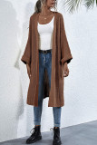 Fashion Casual Solid Split Joint Tops