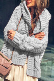 Fashion Sexy Solid Hooded Collar Tops