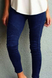 Fashion Sportswear Solid Skinny Mid Waist Pencil Bottoms