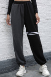 Fashion Sportswear Patchwork Loose High Waist Harlan Bottoms