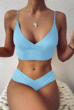 Fashion Sexy Solid Swimwears