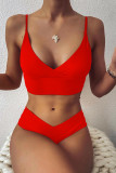 Fashion Sexy Solid Swimwears