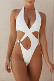 Fashion Sexy Solid Swimwears