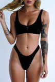 Fashion Sexy Solid Swimwears