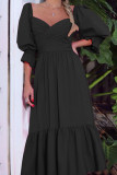 Fashion Street Solid Split Joint Off the Shoulder A Line Dresses