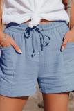 Fashion Casual Solid Split Joint Loose High Waist Wide Leg Bottoms