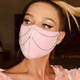 Pink Fashion Casual Print Face Protection